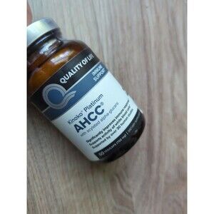 Kinoko Platinum AHCC acylated alpha glucans Immune Supplement 05/2027